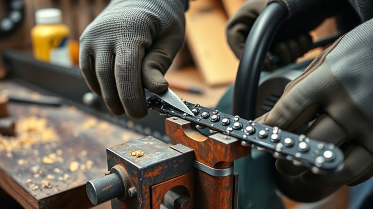 sharpen chainsaw blade tutorial