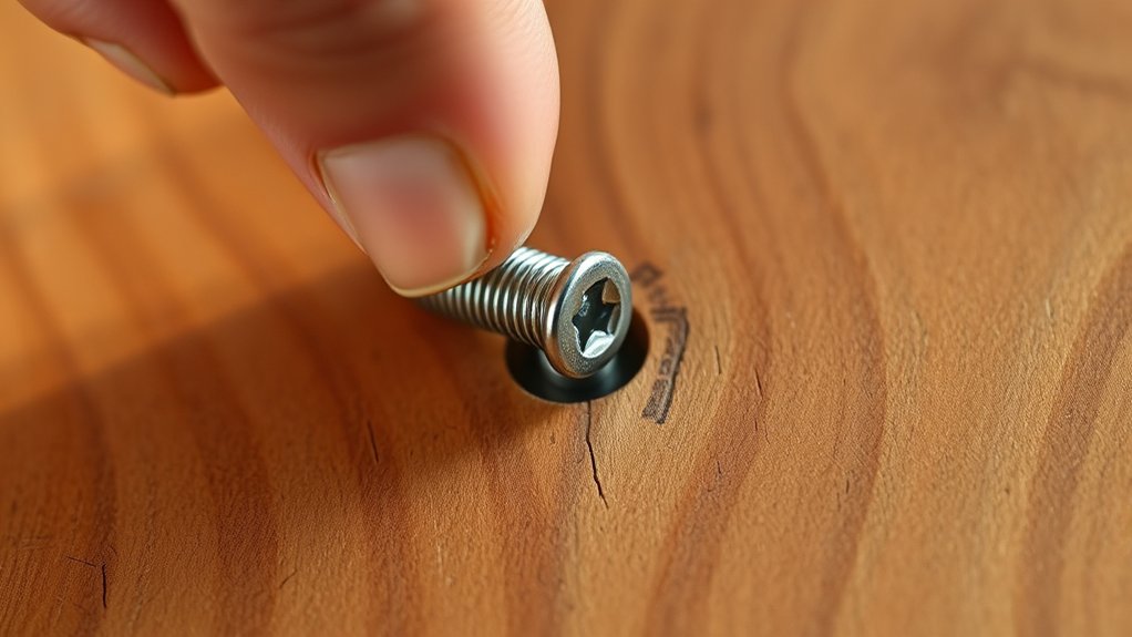 sheet metal screws in wood
