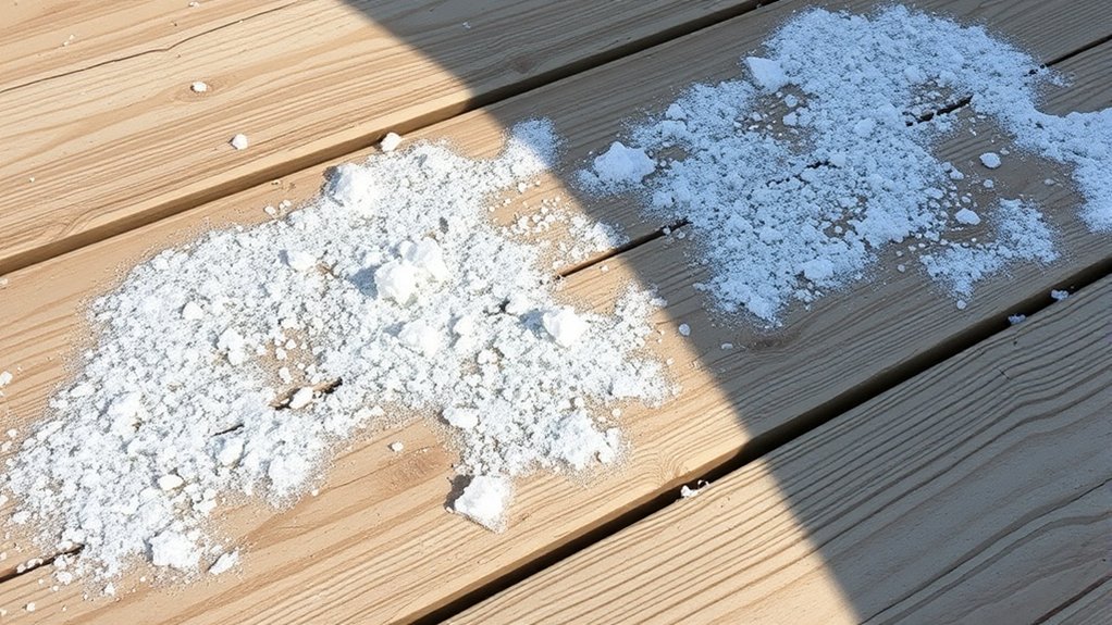 sodium chloride damages wood