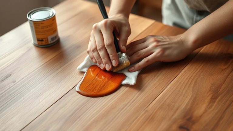 staining engineered wood effectively