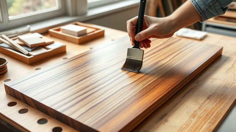 staining manufactured wood techniques