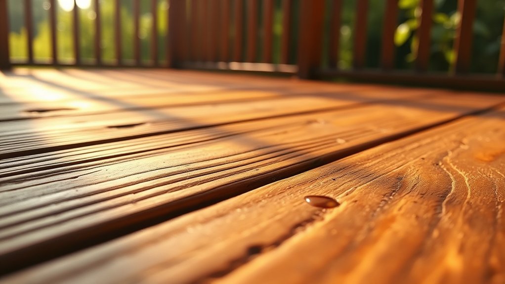 staining pressure treated wood