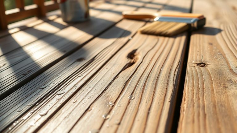 staining timing for treated wood