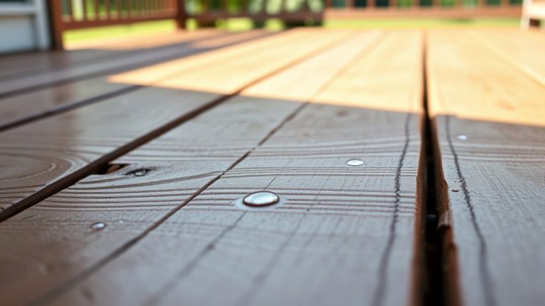 staining treated wood timing