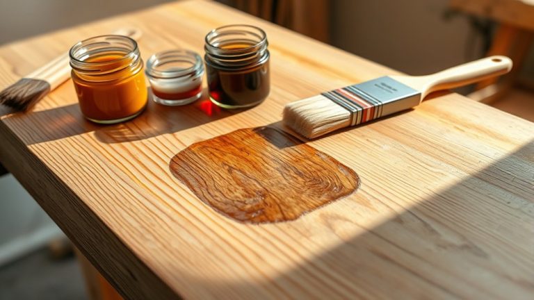 staining wood filler techniques