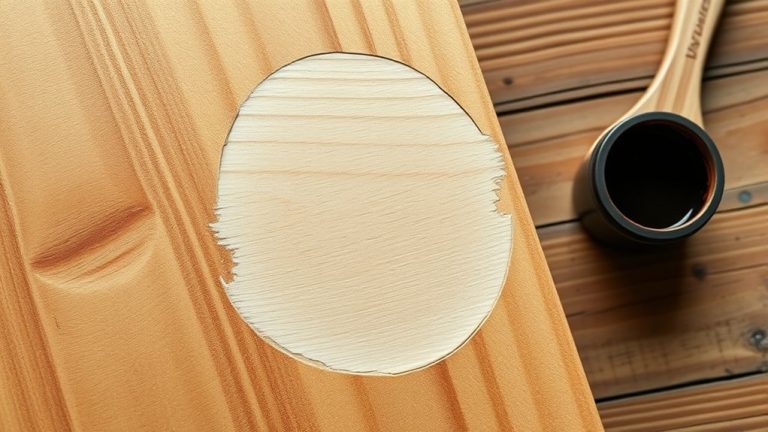 staining wood putty techniques