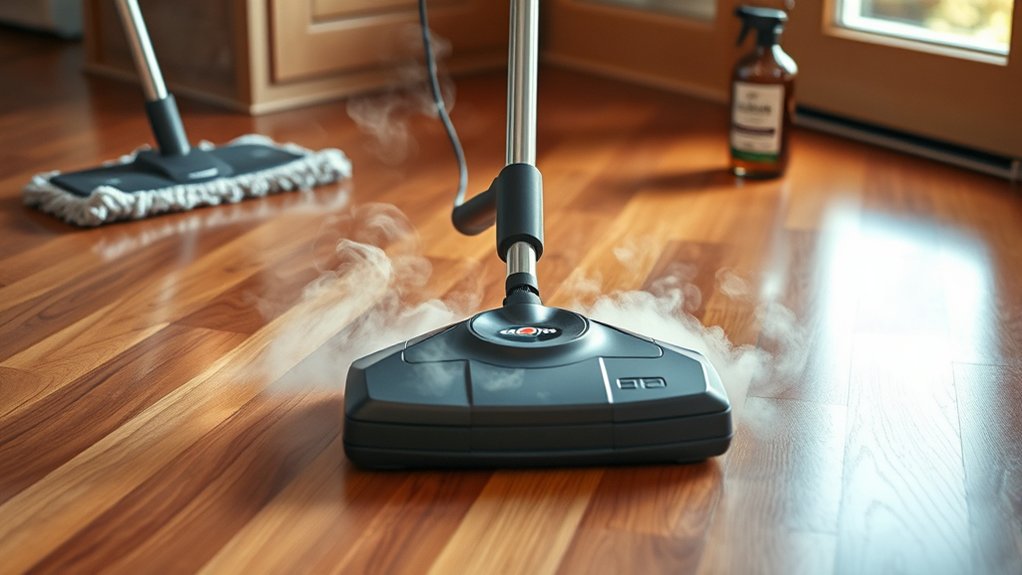 steam cleaning wood floors