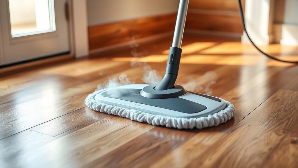 steam mopping for hard floors