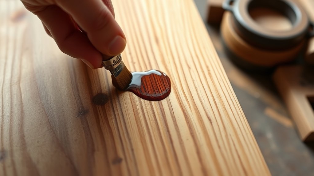 test wood stain compatibility