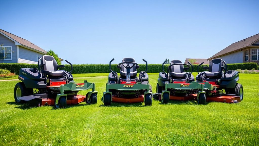 top 34 inch zero turn mowers