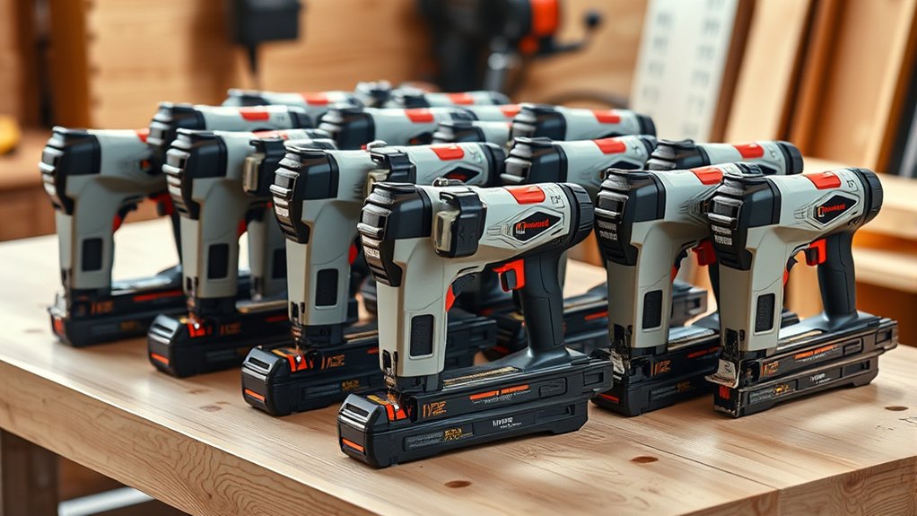 top battery brad nailers