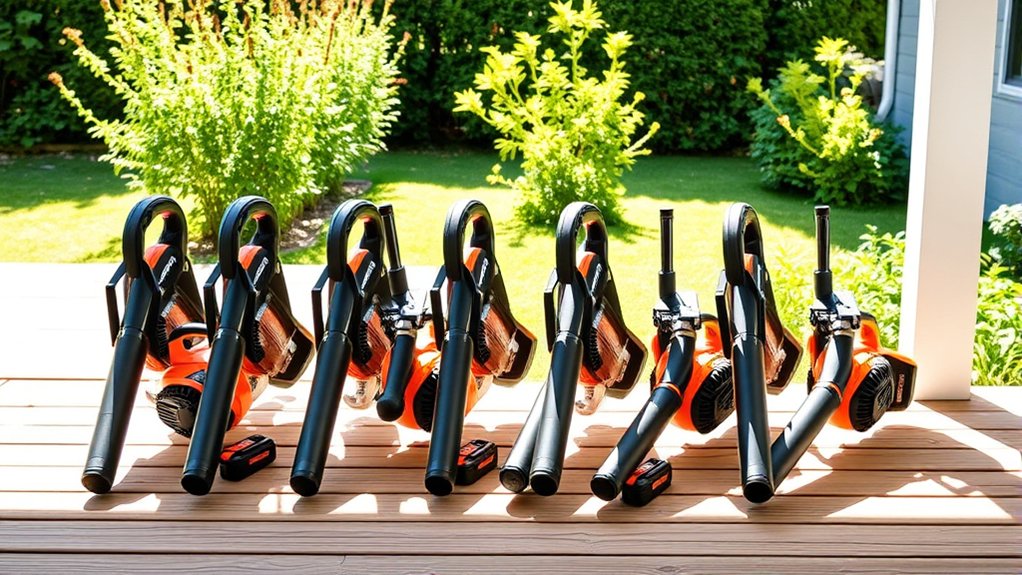 top battery leaf blowers
