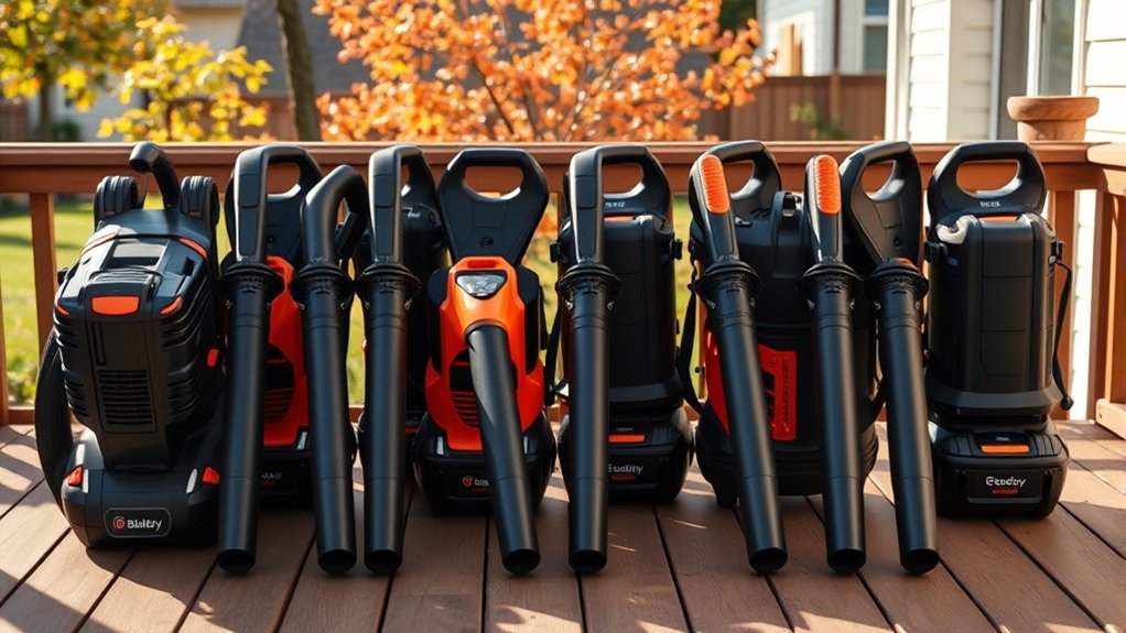 top battery leaf blowers