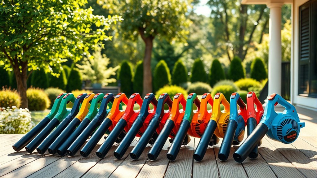 top battery leaf blowers