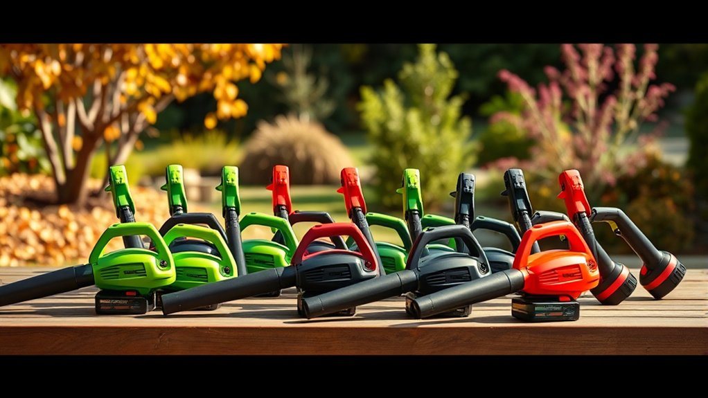 top battery leaf blowers