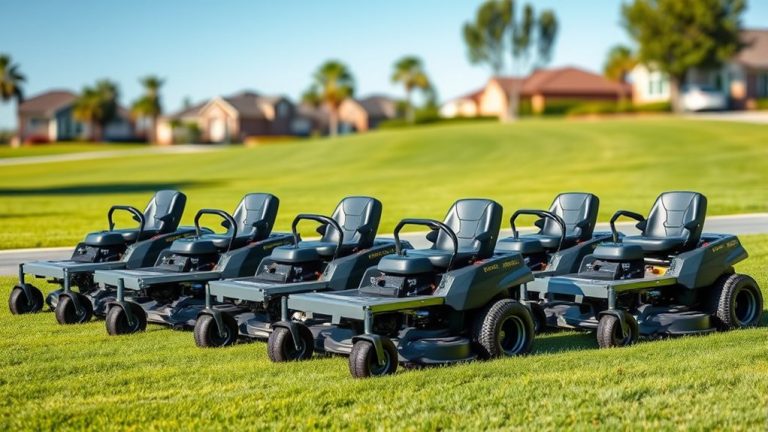 top battery zero turn mowers