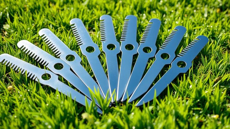 top blades for thick grass