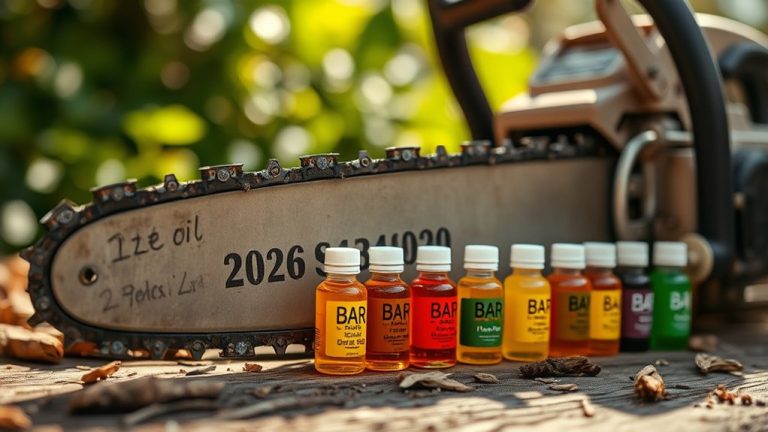 top chainsaw bar oils