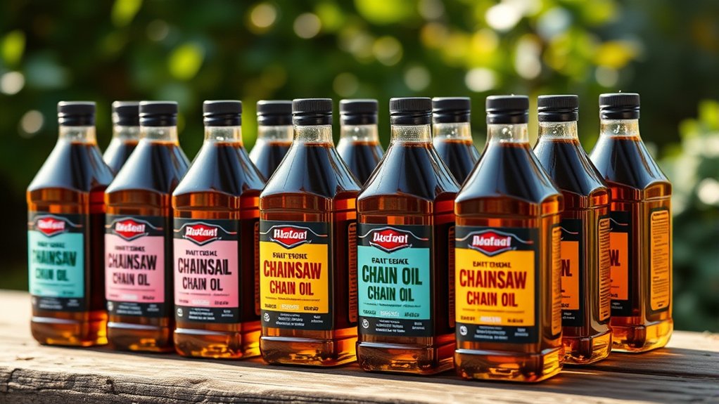 top chainsaw oil choices