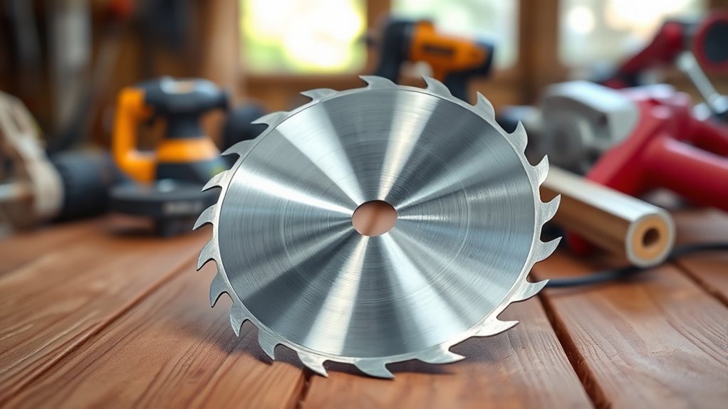 top circular decking blades