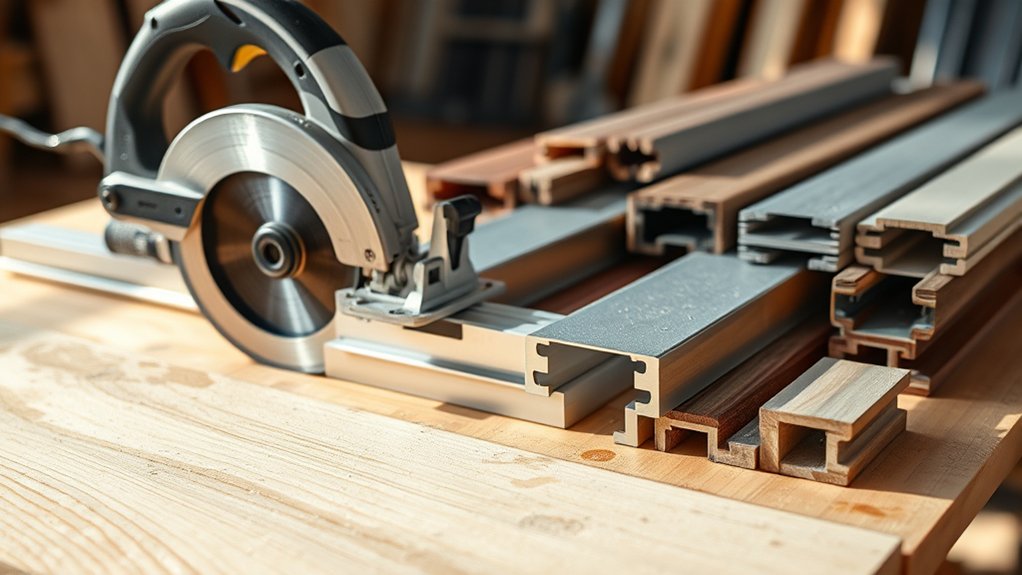 top circular saw guide rails