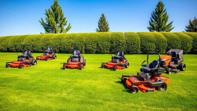 top commercial lawn mowers