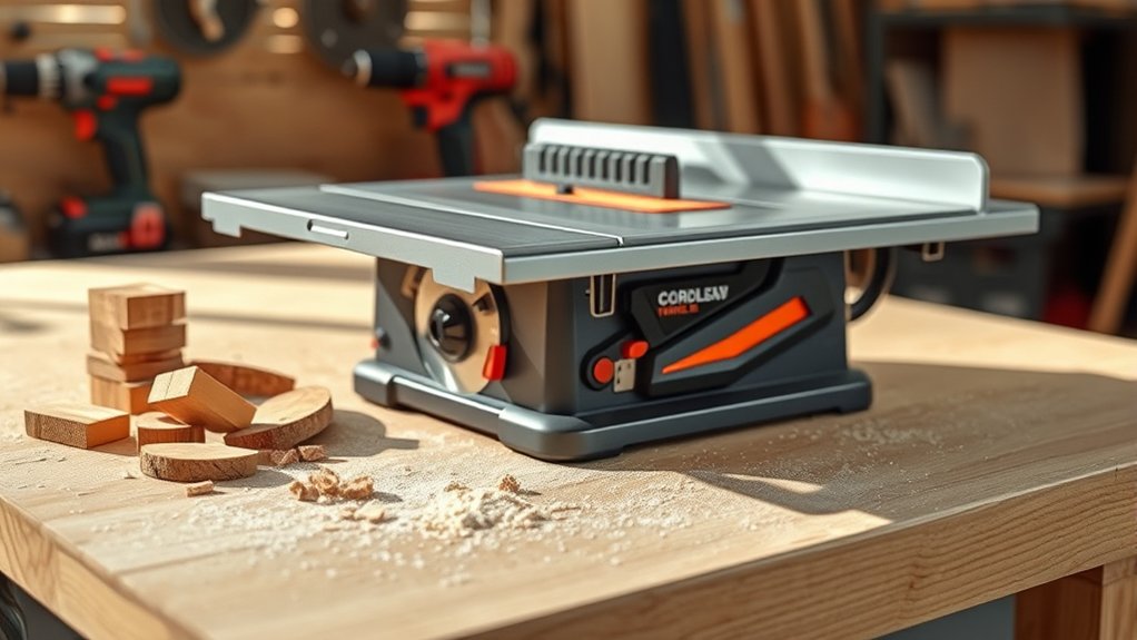 top cordless table saws