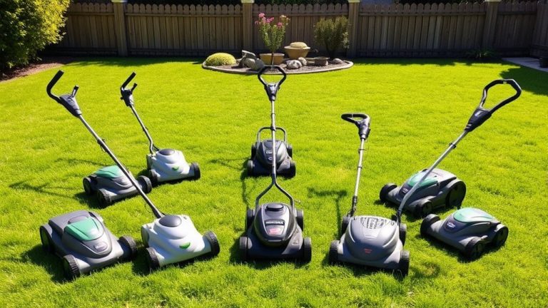 top cordless yard mowers