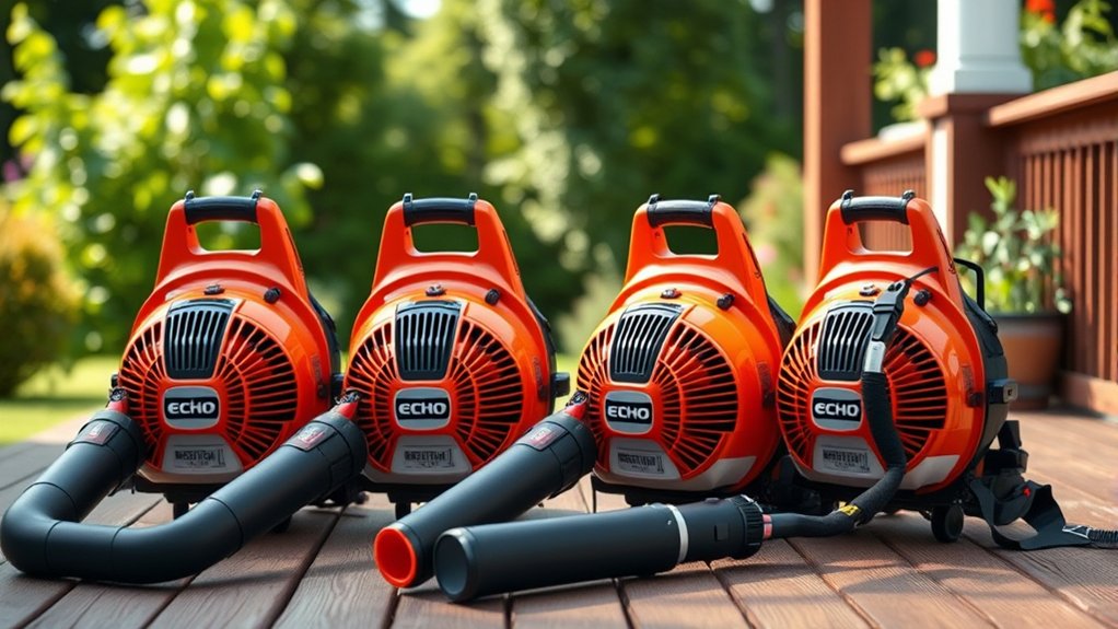 top echo leaf blowers