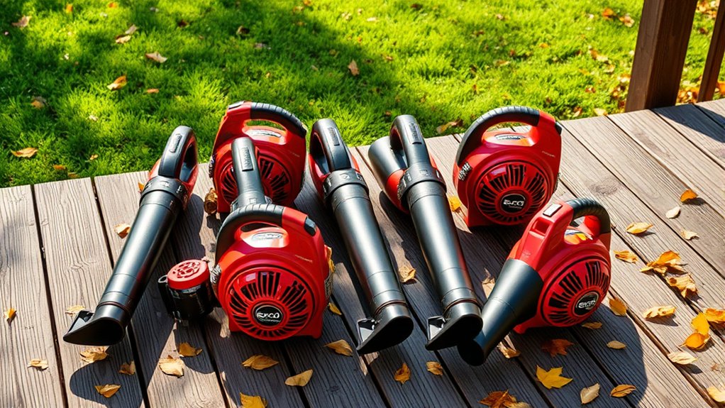 top echo leaf blowers