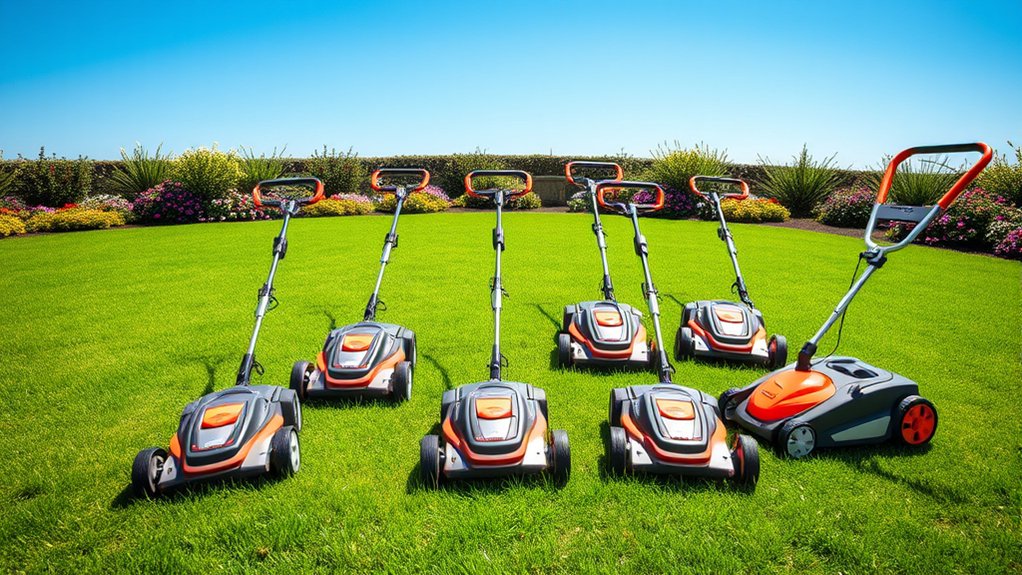 top eight cordless mowers