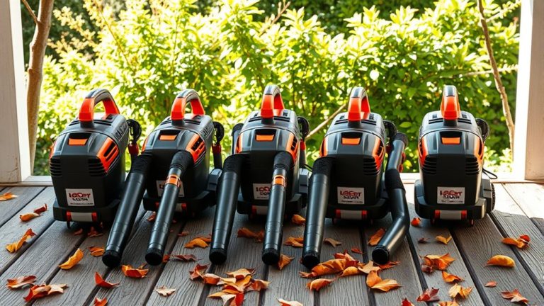 top electric leaf blowers