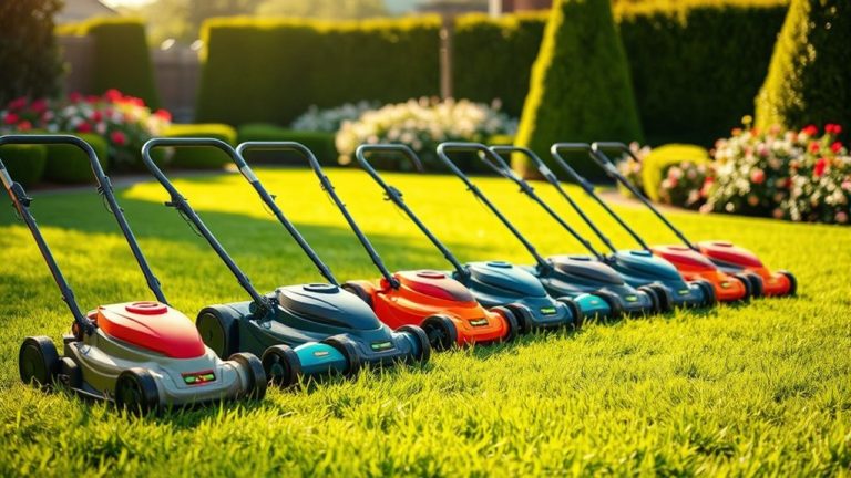 top electric mulching mowers