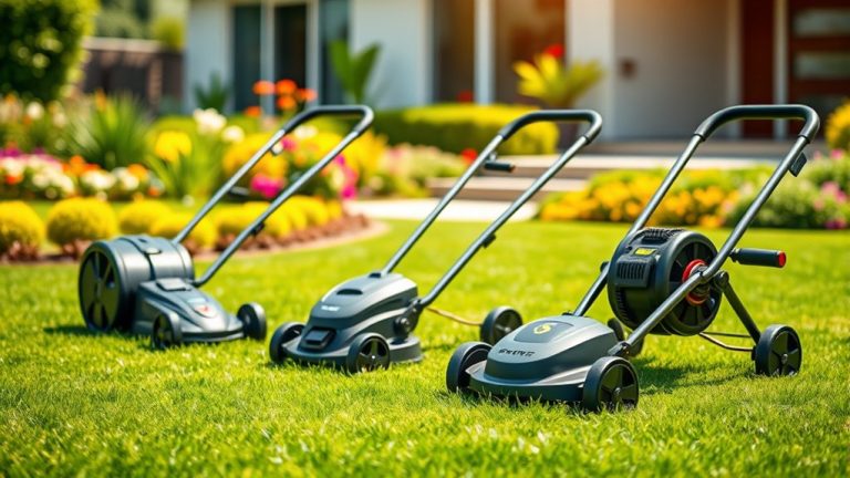 top electric reel mowers