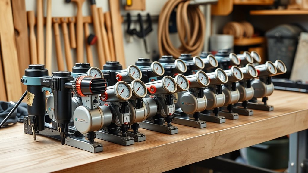 top finish nailer compressors