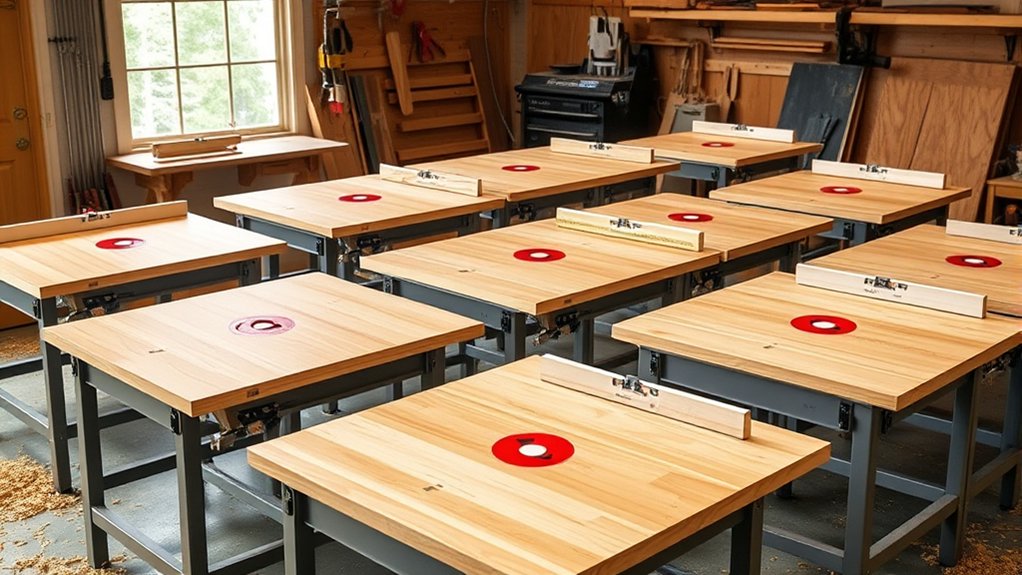 top full size router tables