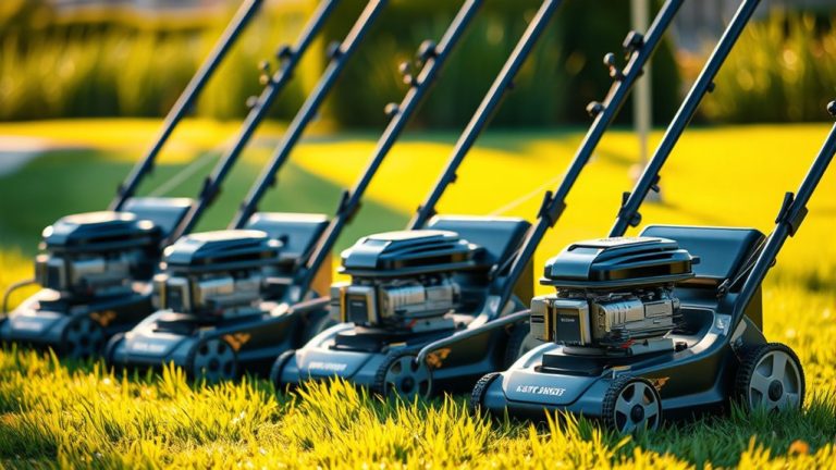 top gas lawn mowers