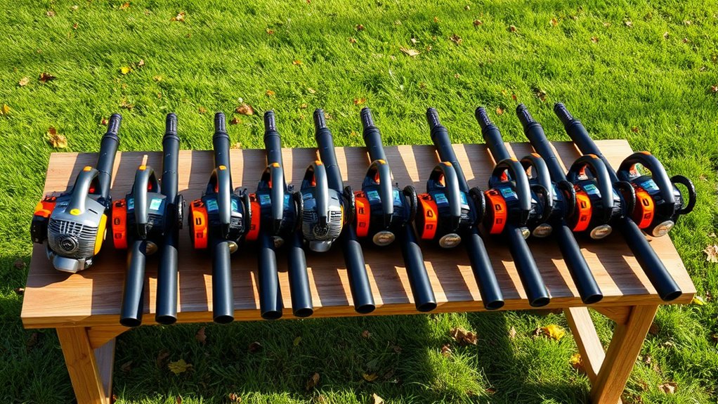 top gas leaf blowers