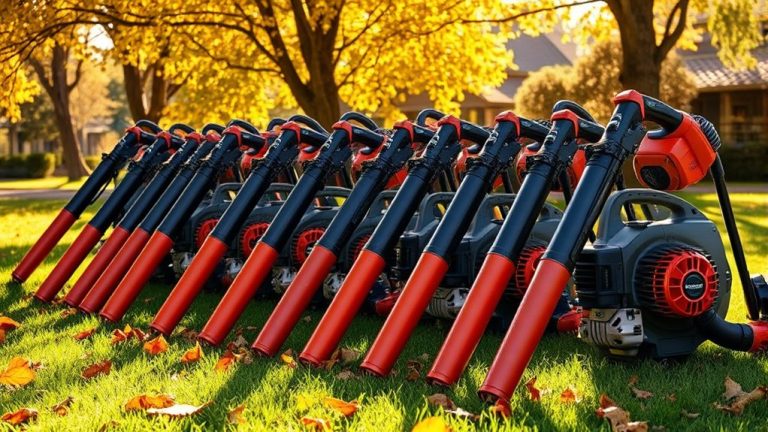 top gas leaf blowers