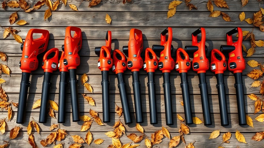 top gas leaf blowers