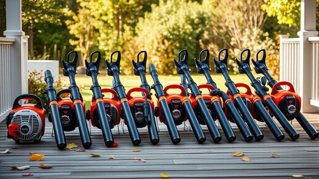 top gas leaf blowers