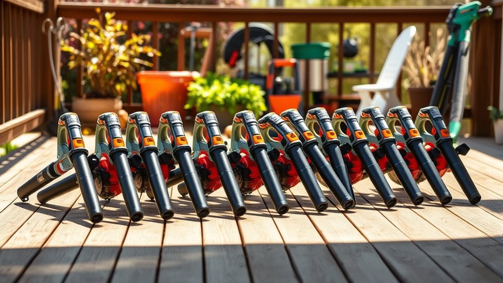 top gas leaf blowers