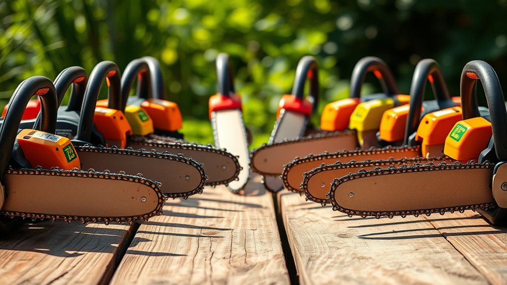 top handle gas chainsaws