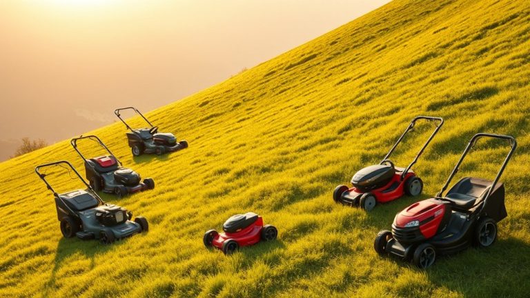 top hill mower picks