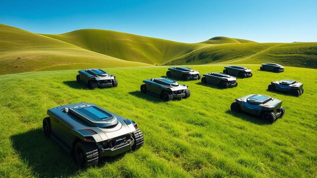 top hill robot mowers