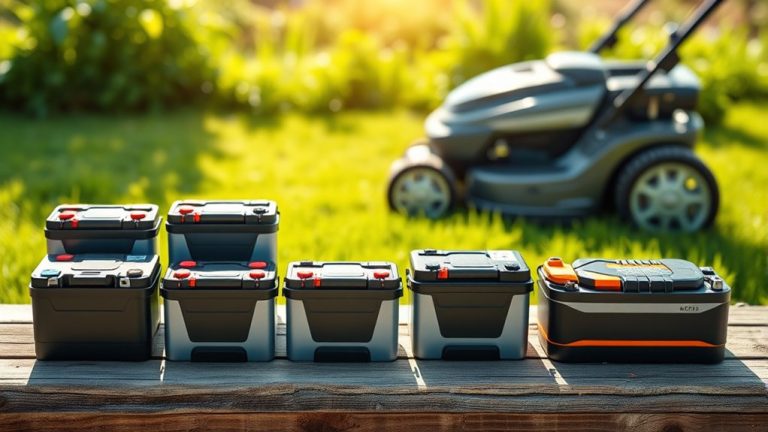 top lawn mower batteries