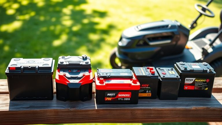 top lawn mower battery options