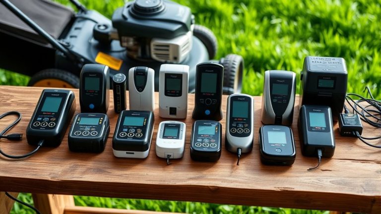 top lawn mower chargers