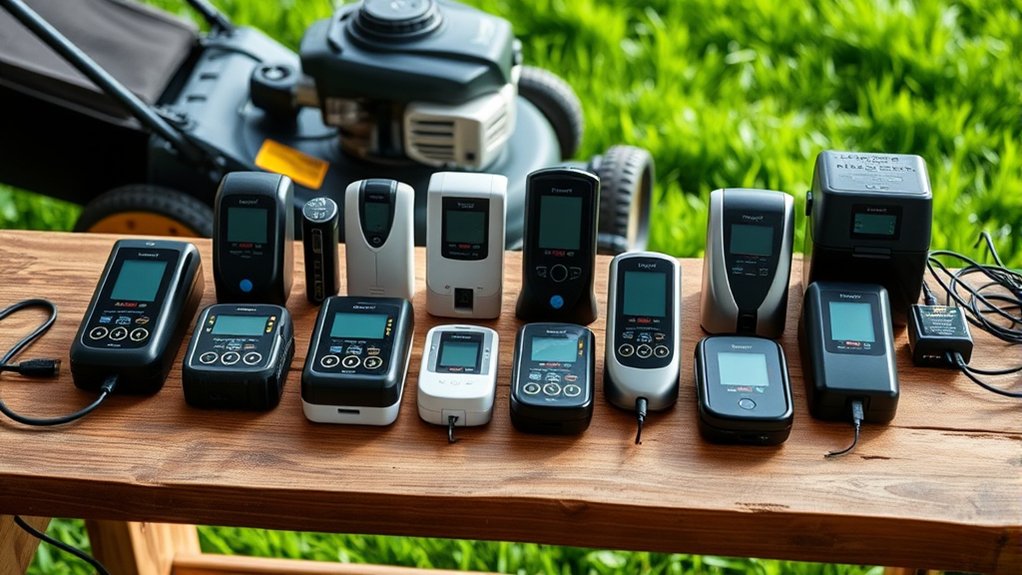 top lawn mower chargers