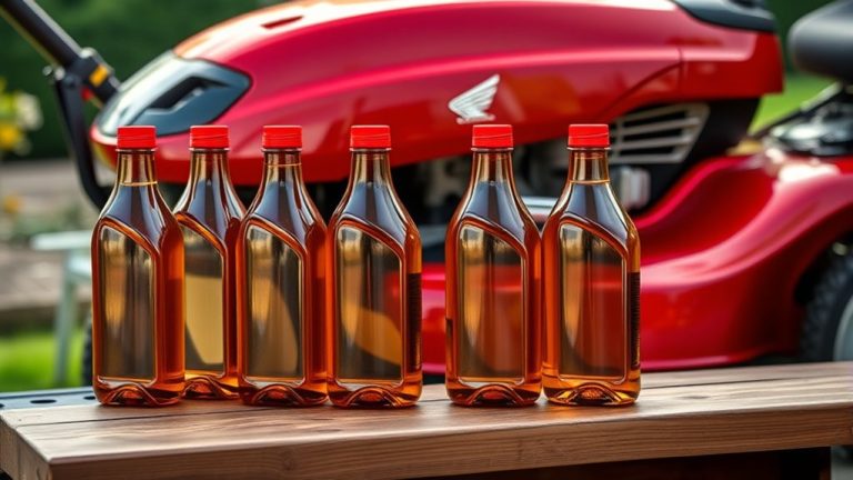 top lawn mower oils